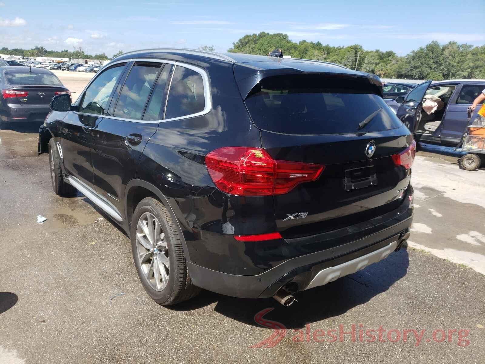 5UXTR9C5XKLP77865 2019 BMW X3