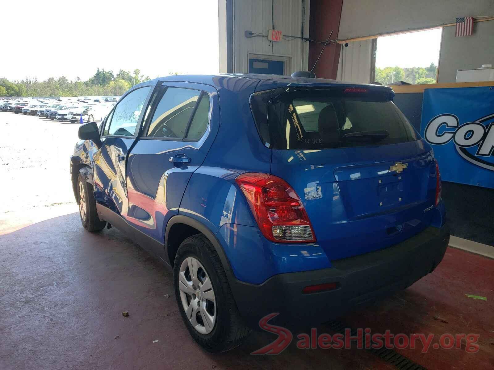 KL7CJKSB2GB678040 2016 CHEVROLET TRAX