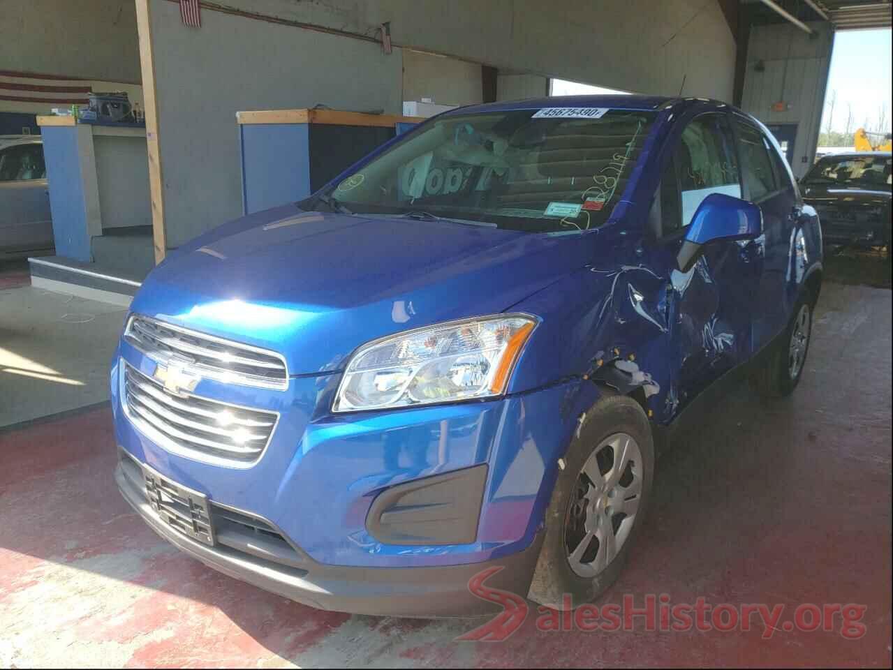 KL7CJKSB2GB678040 2016 CHEVROLET TRAX