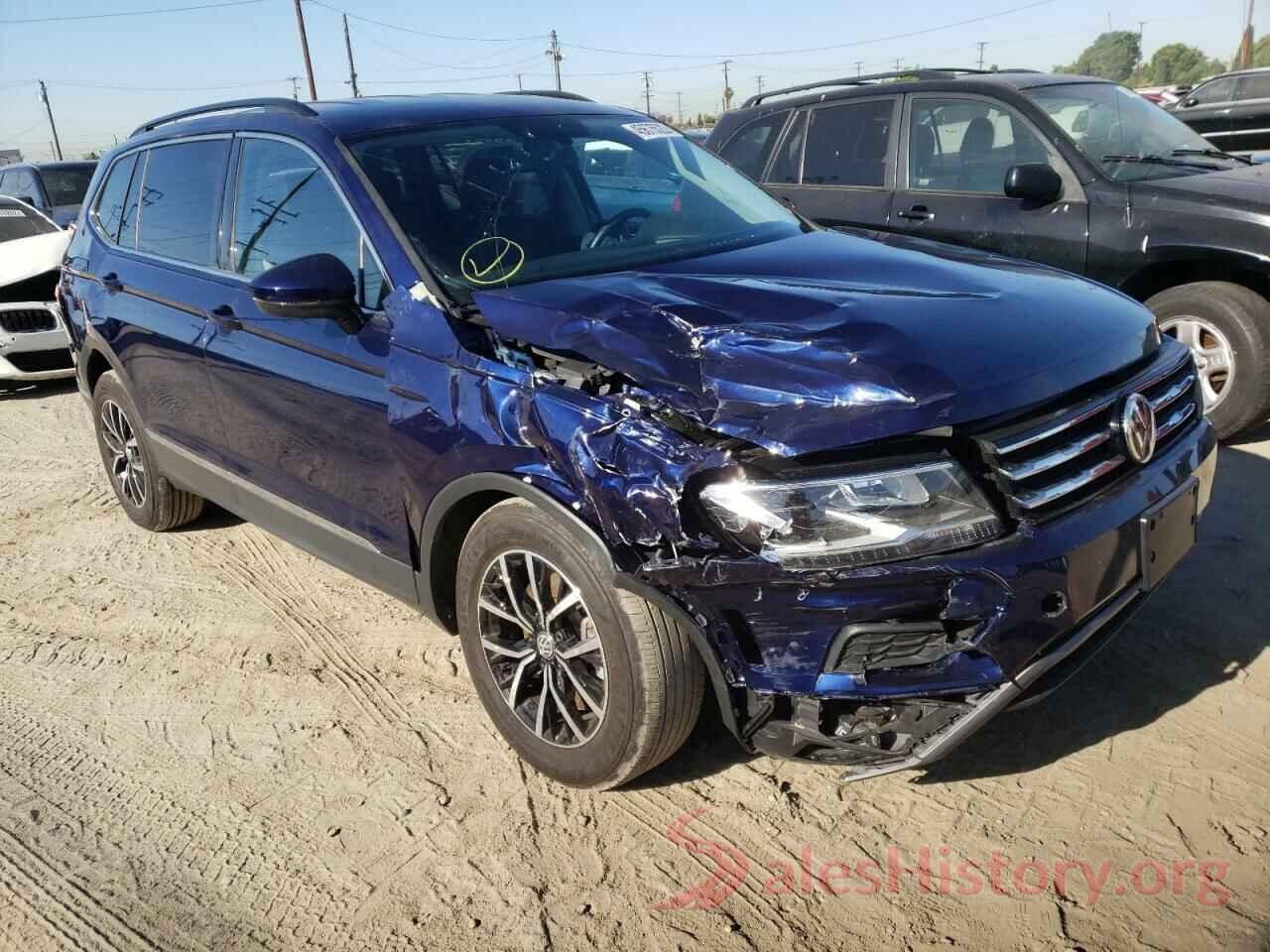 3VV3B7AX6MM100376 2021 VOLKSWAGEN TIGUAN