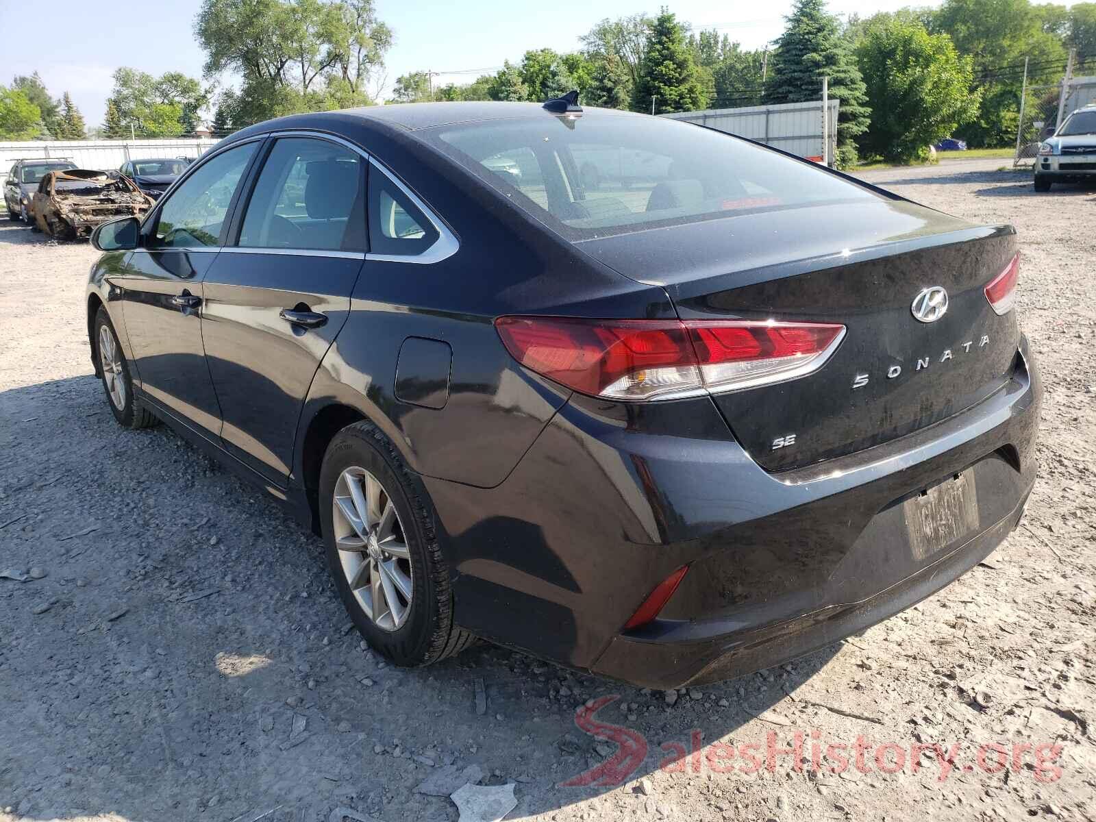 5NPE24AF2KH784438 2019 HYUNDAI SONATA