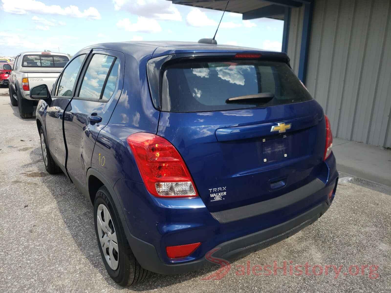 3GNCJKSB8HL174652 2017 CHEVROLET TRAX