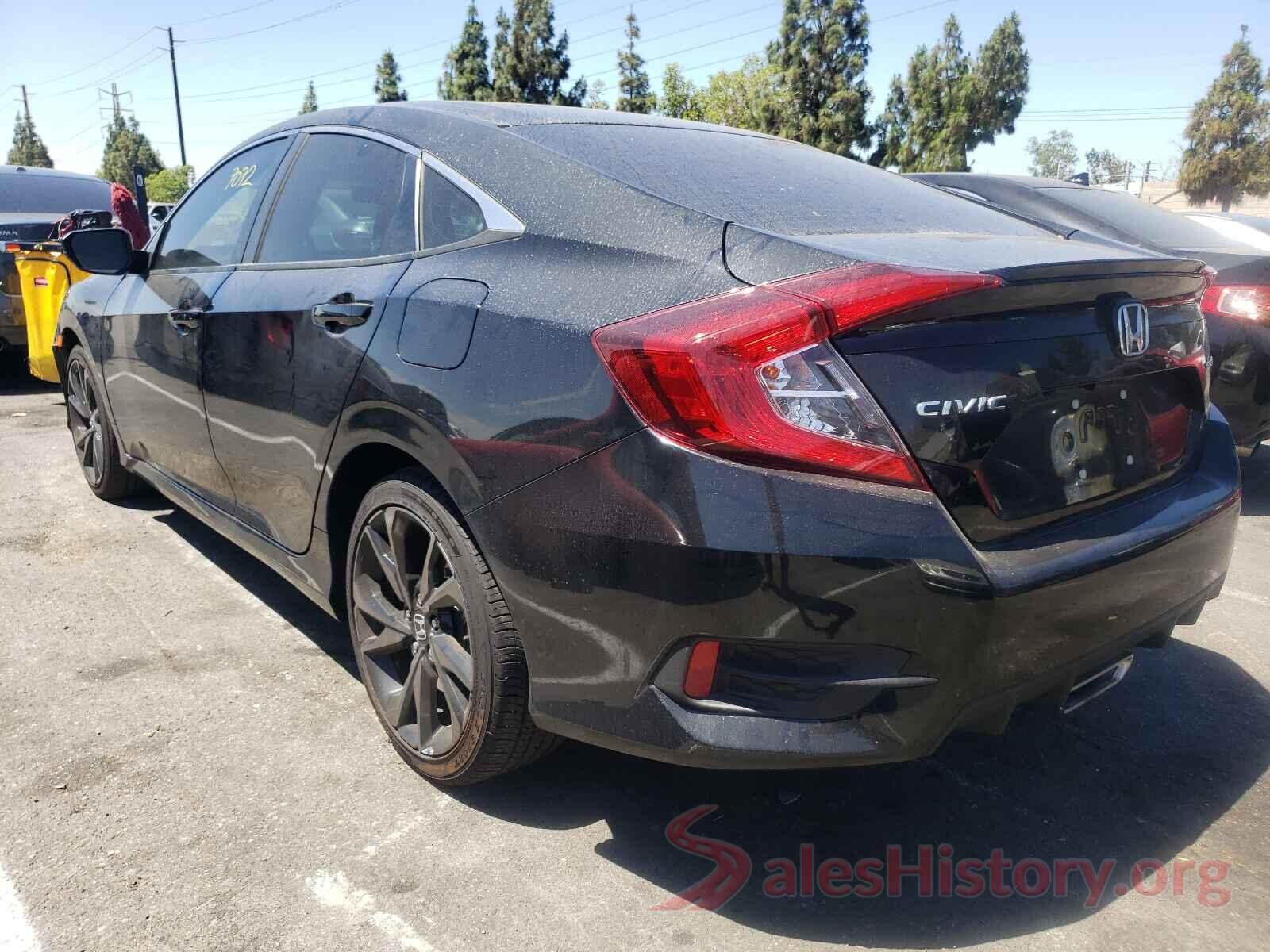 19XFC2F8XKE214191 2019 HONDA CIVIC