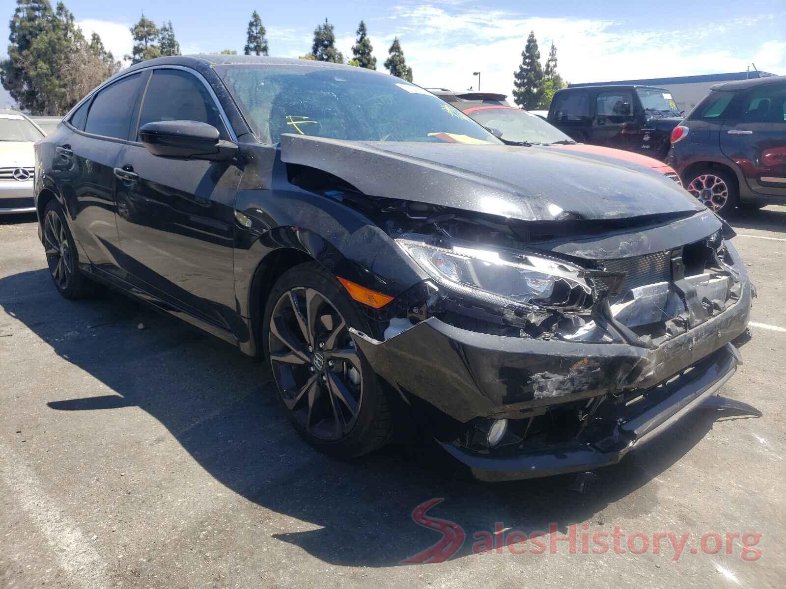 19XFC2F8XKE214191 2019 HONDA CIVIC