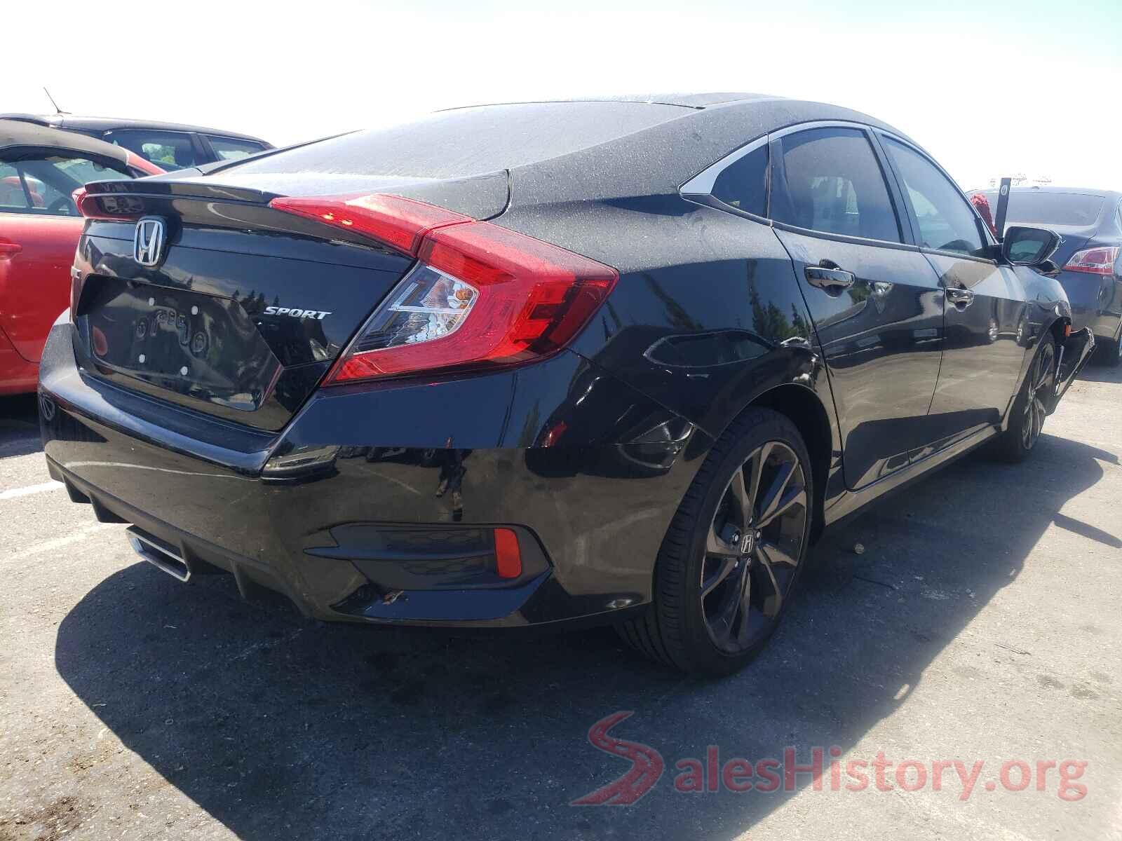 19XFC2F8XKE214191 2019 HONDA CIVIC