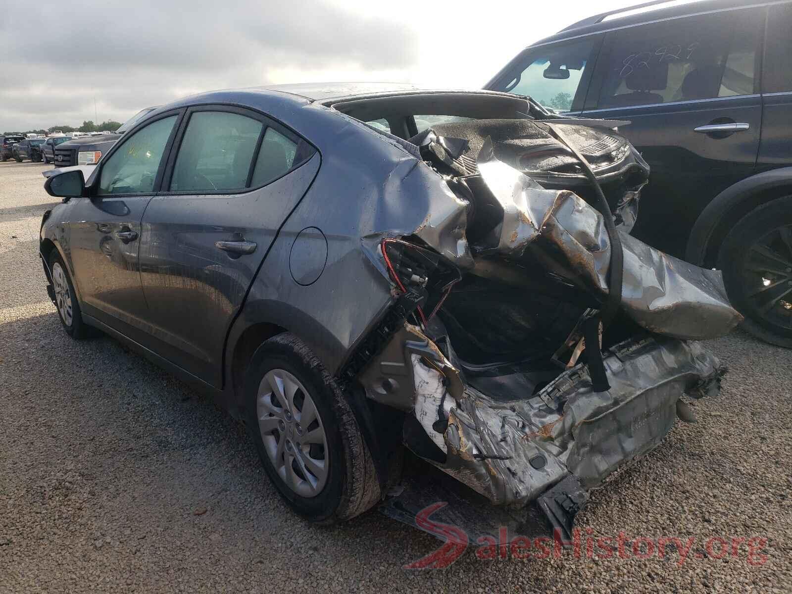 5NPD74LF6KH442808 2019 HYUNDAI ELANTRA