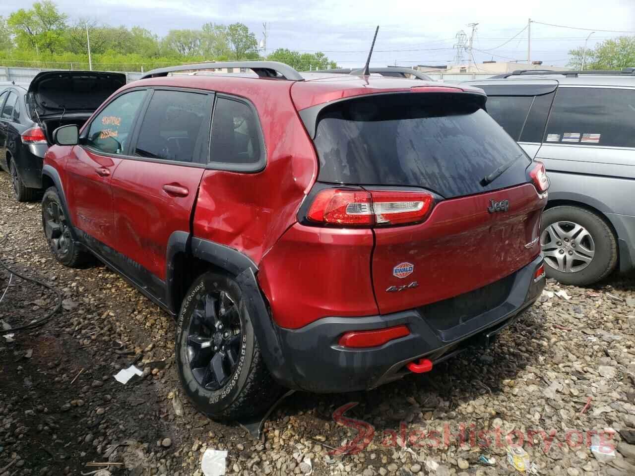 1C4PJMBS8HW621643 2017 JEEP CHEROKEE