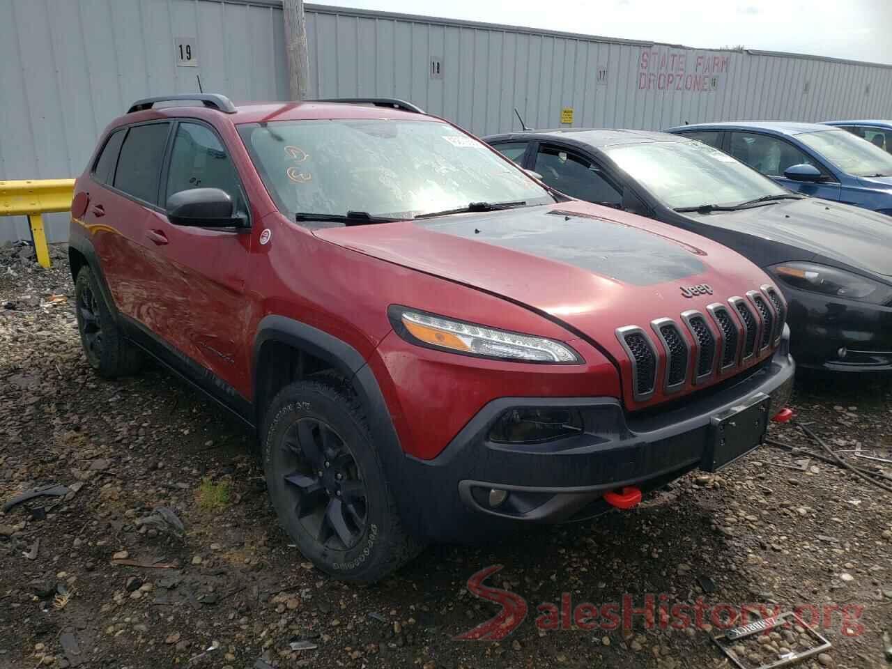 1C4PJMBS8HW621643 2017 JEEP CHEROKEE