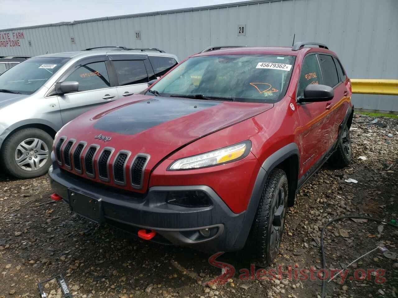 1C4PJMBS8HW621643 2017 JEEP CHEROKEE