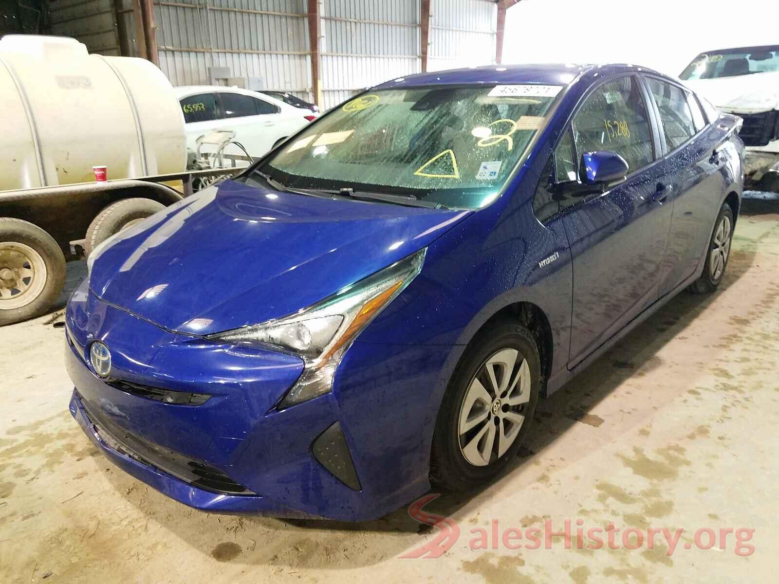 JTDKBRFUXJ3058084 2018 TOYOTA PRIUS