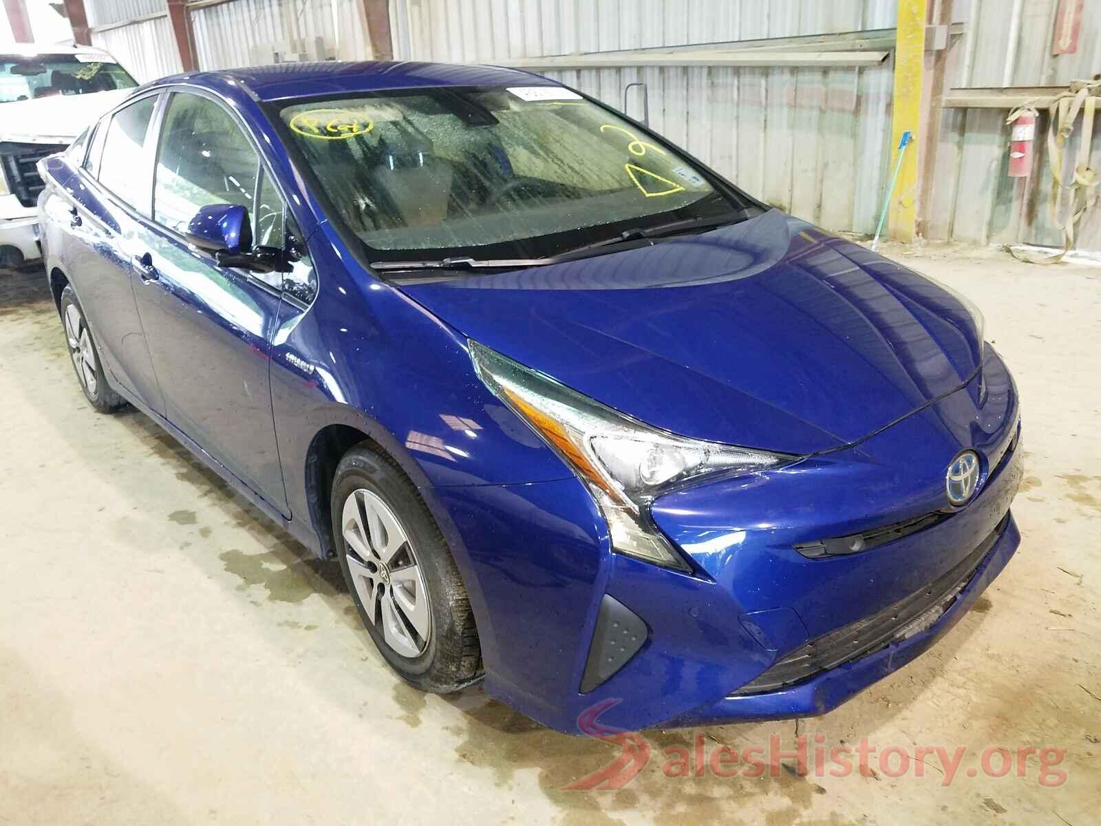 JTDKBRFUXJ3058084 2018 TOYOTA PRIUS