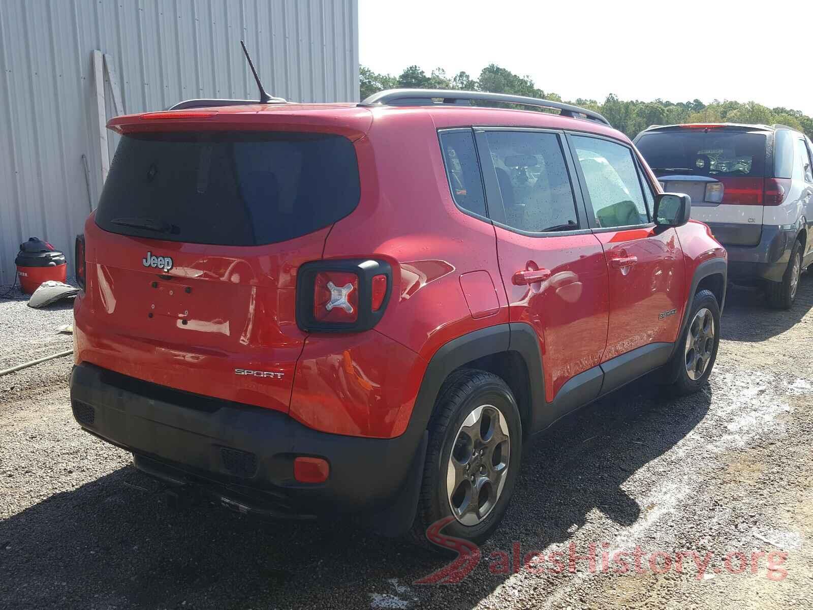 ZACCJAAT8GPE21252 2016 JEEP RENEGADE