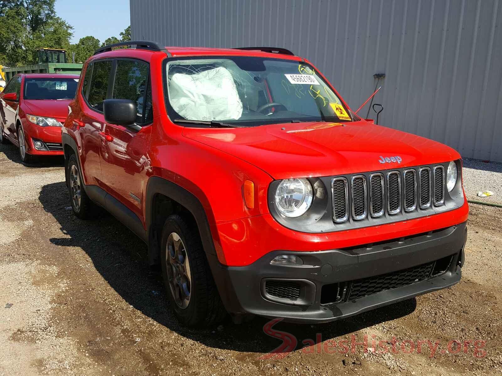 ZACCJAAT8GPE21252 2016 JEEP RENEGADE