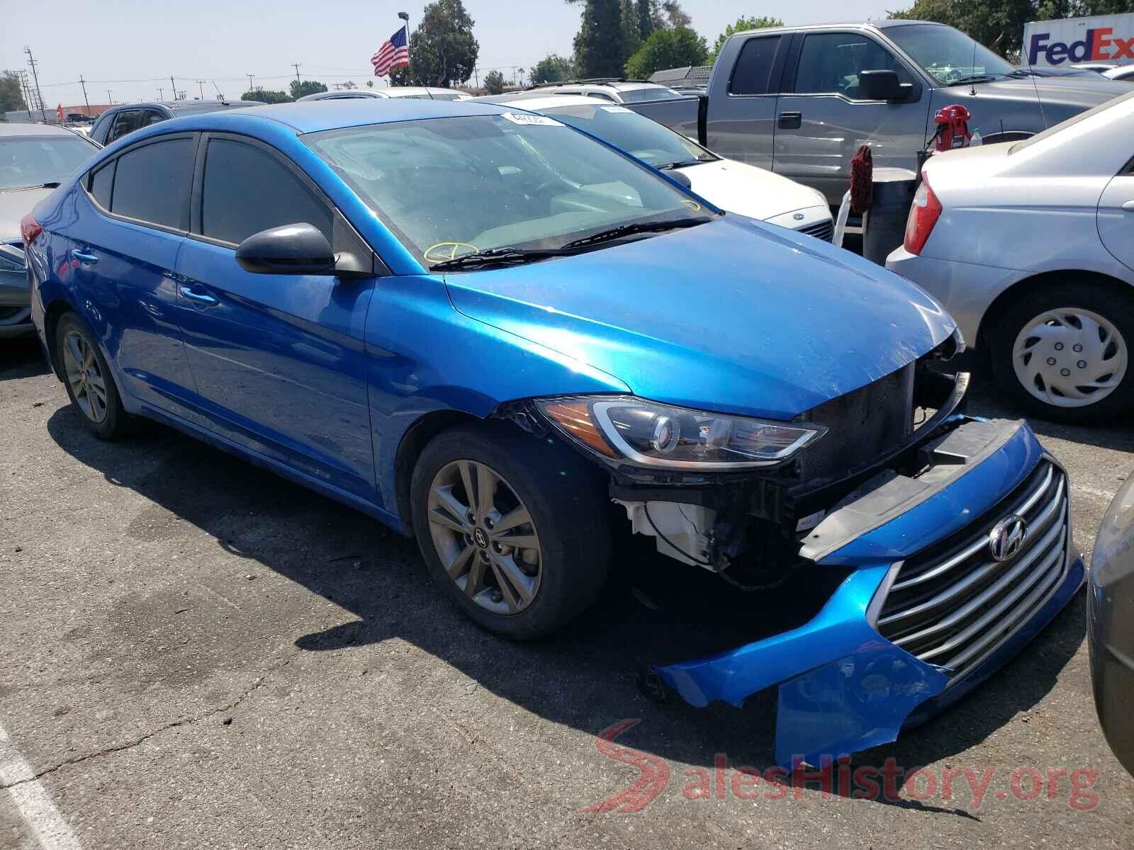 5NPD84LF5JH296218 2018 HYUNDAI ELANTRA