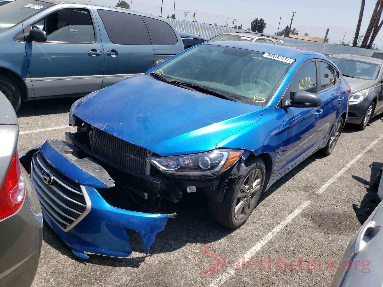 5NPD84LF5JH296218 2018 HYUNDAI ELANTRA