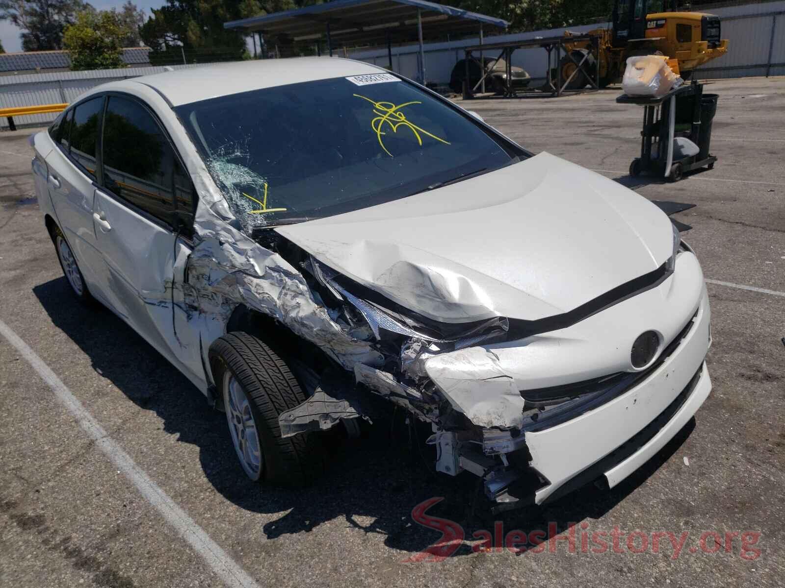 JTDKARFU9G3011740 2016 TOYOTA PRIUS