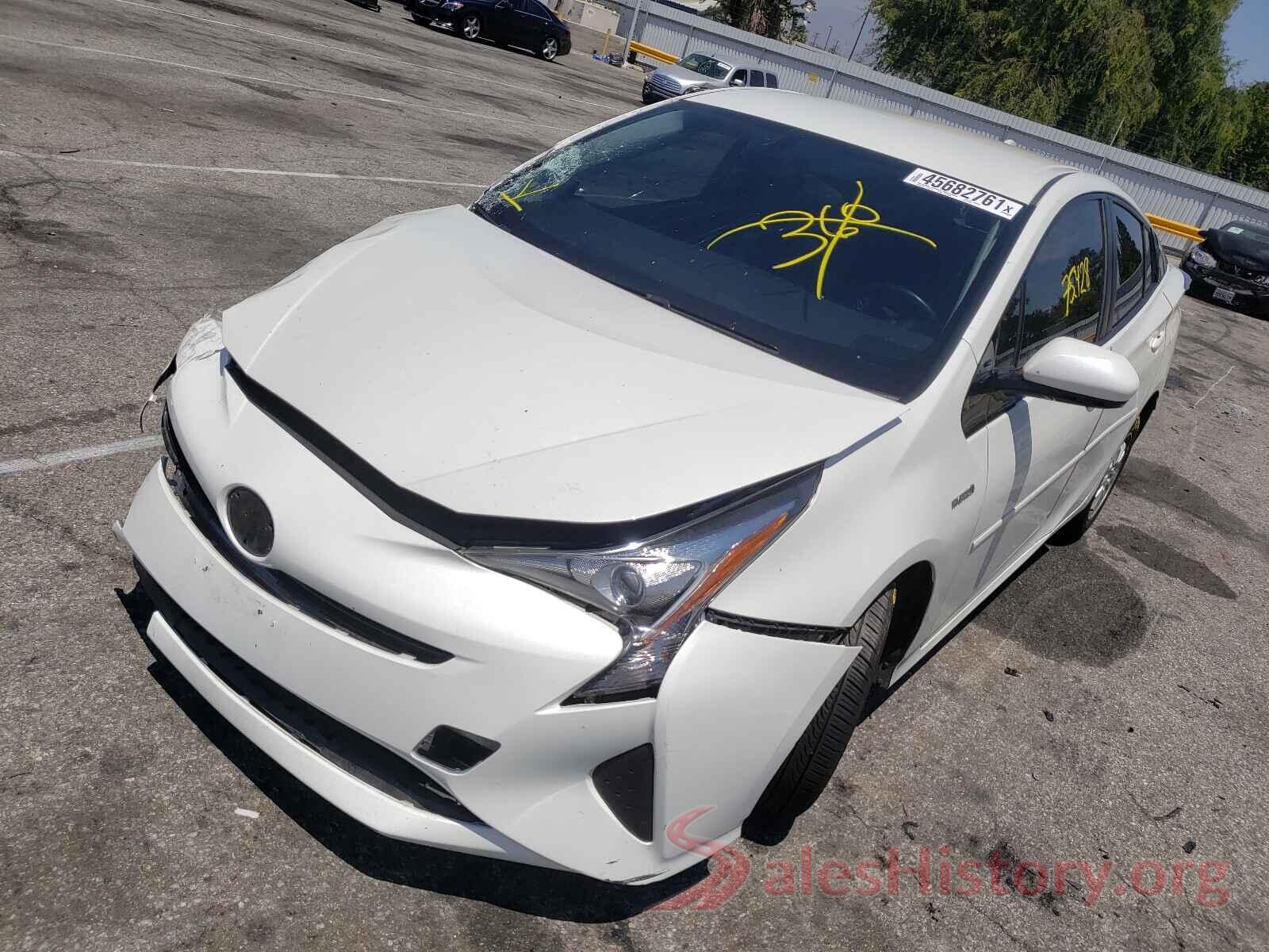 JTDKARFU9G3011740 2016 TOYOTA PRIUS