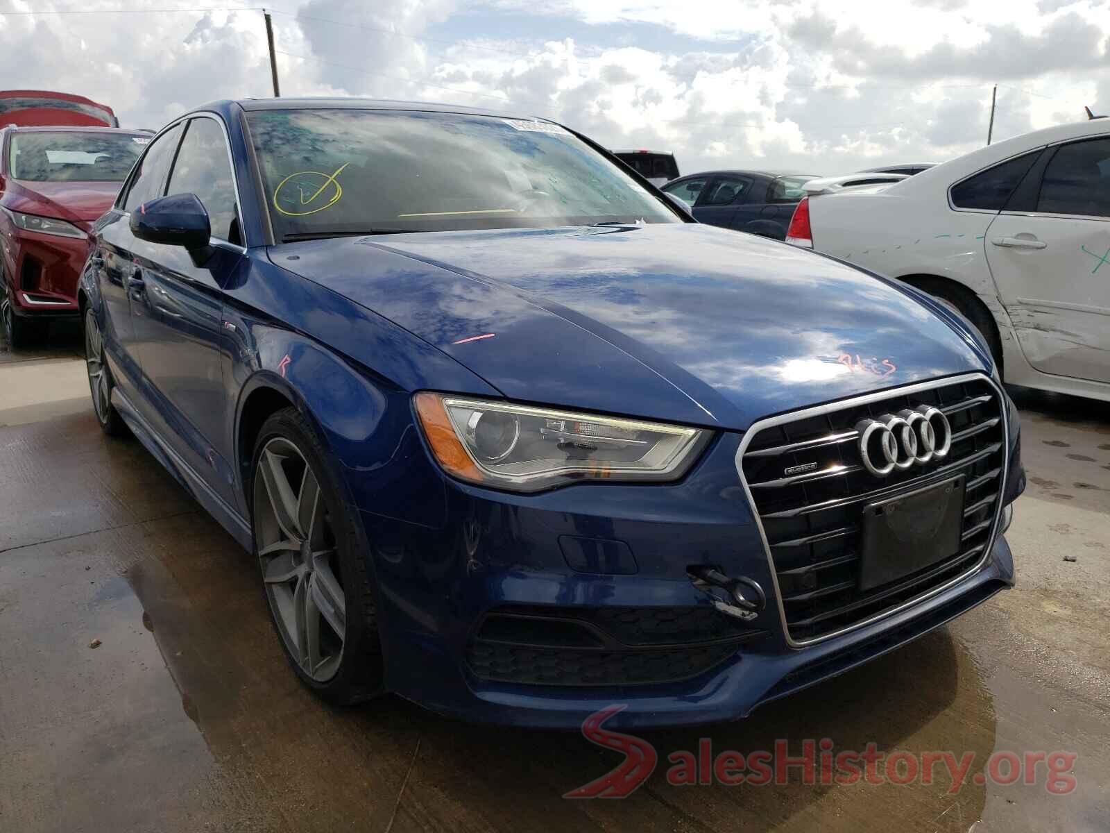 WAUJ8GFF3G1033822 2016 AUDI A3