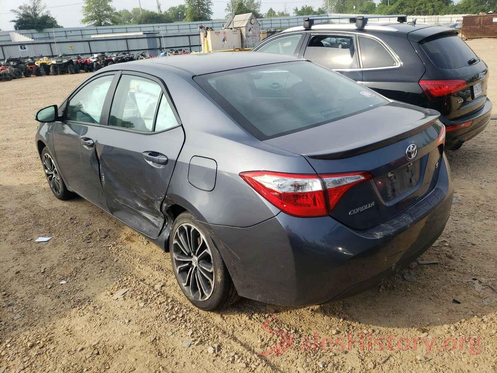 5YFBURHE4GP479783 2016 TOYOTA COROLLA