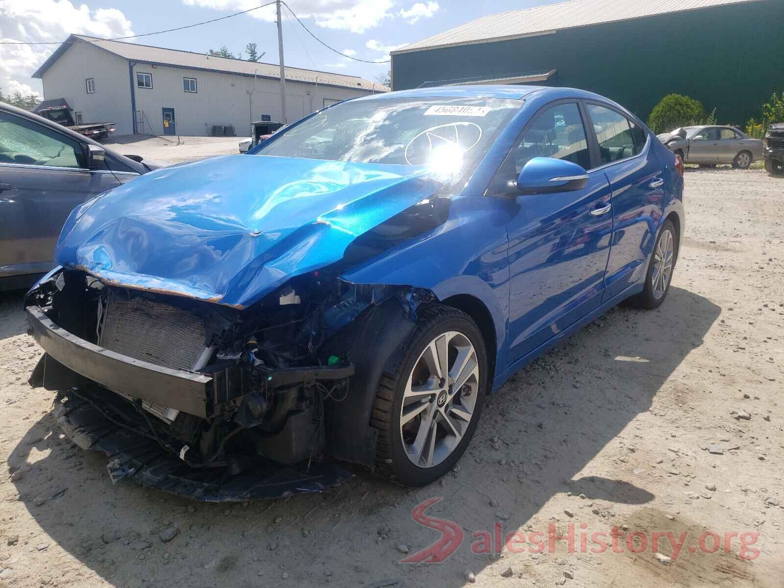 KMHD84LF6HU282324 2017 HYUNDAI ELANTRA