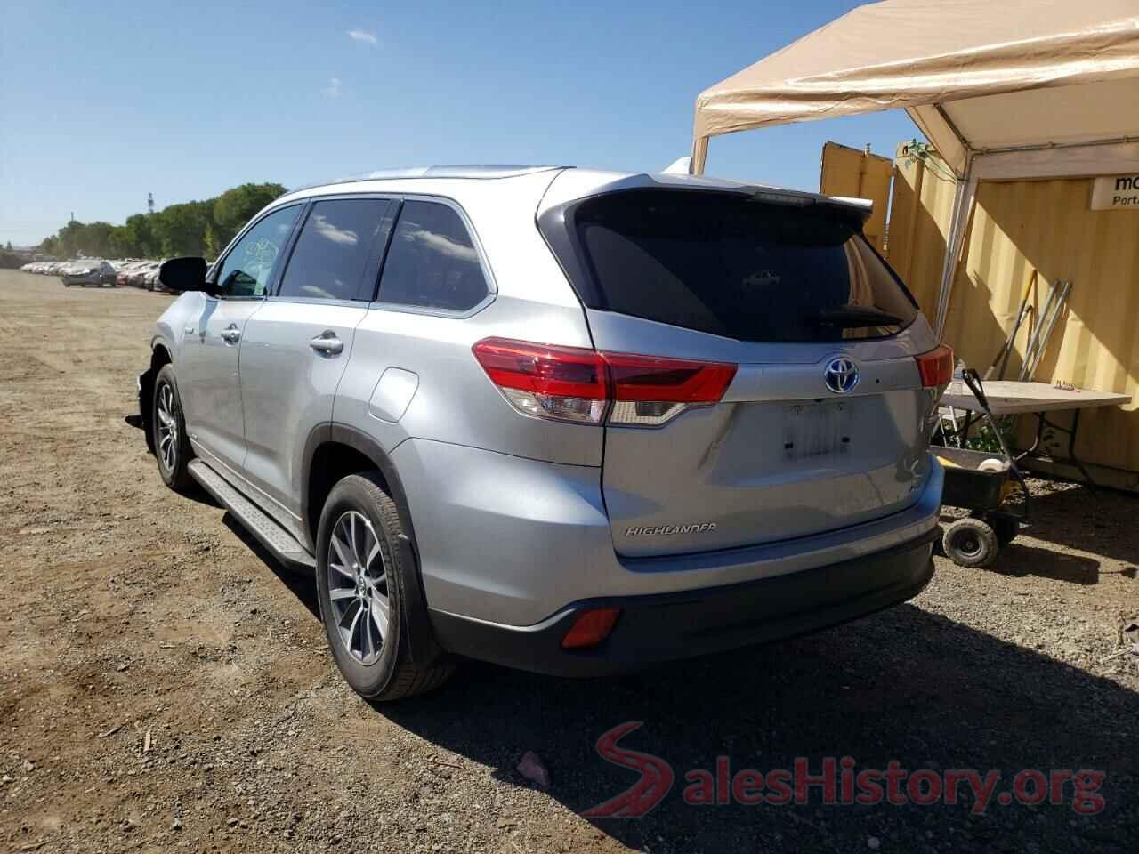 5TDJGRFH4HS035036 2017 TOYOTA HIGHLANDER