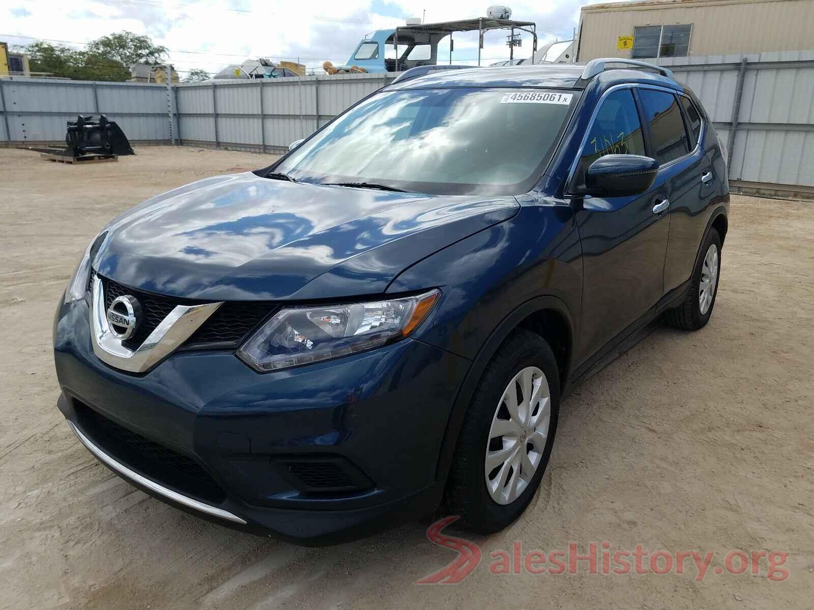 5N1AT2MT4GC848656 2016 NISSAN ROGUE