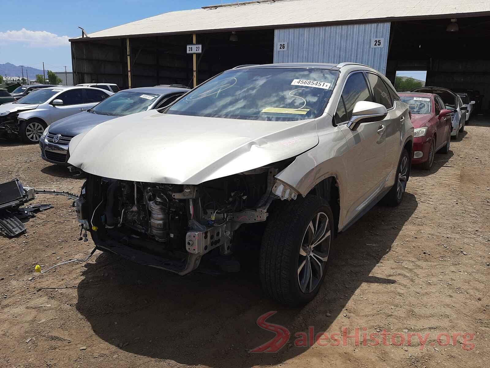 2T2ZZMCAXHC083507 2017 LEXUS RX350