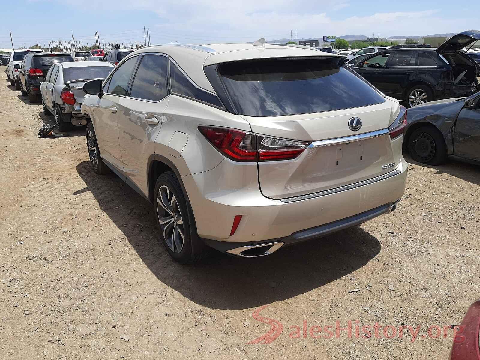 2T2ZZMCAXHC083507 2017 LEXUS RX350