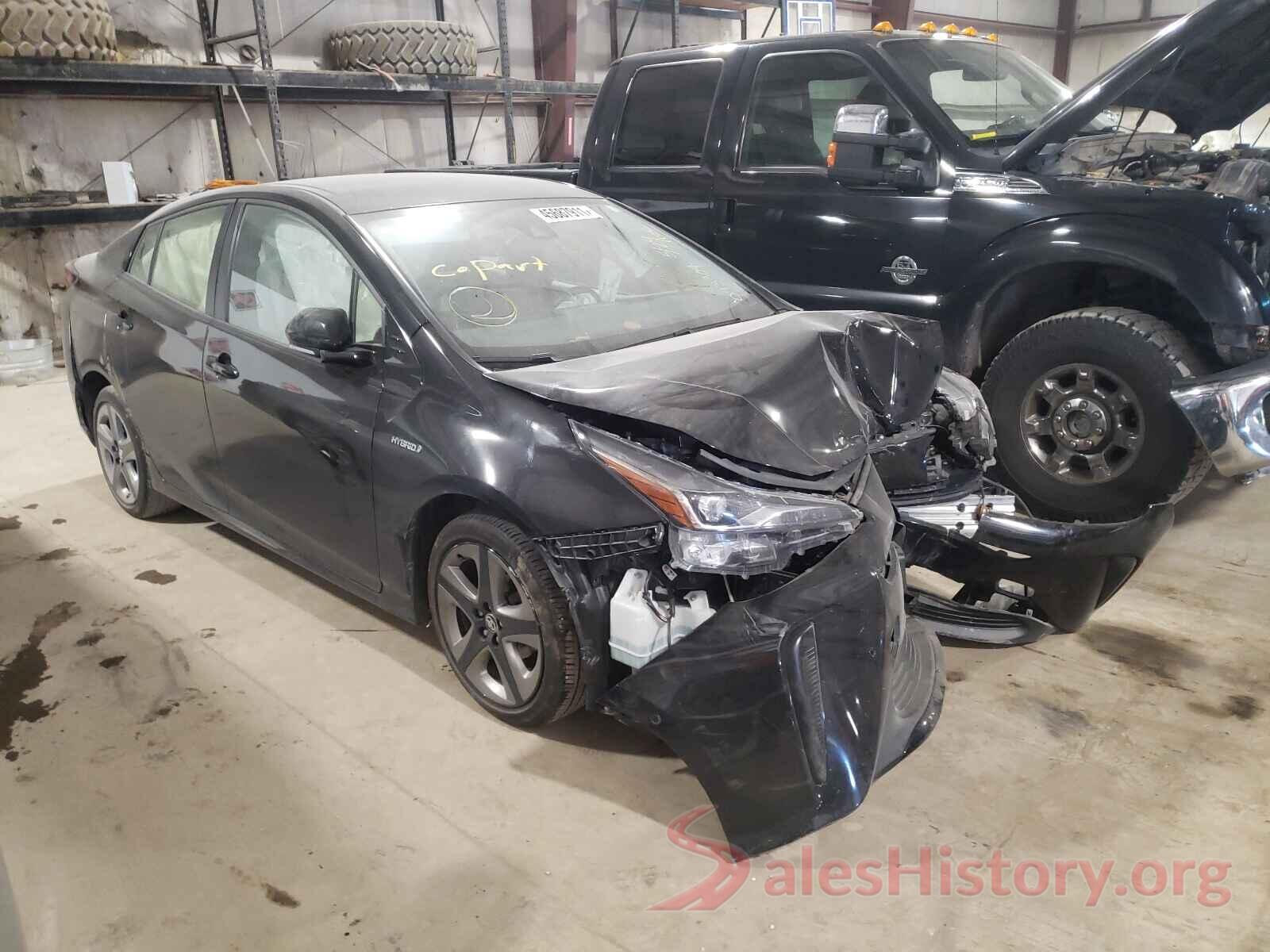 JTDKARFU2K3093304 2019 TOYOTA PRIUS