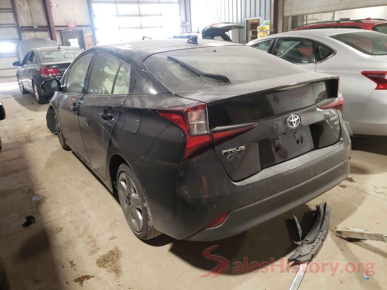 JTDKARFU2K3093304 2019 TOYOTA PRIUS