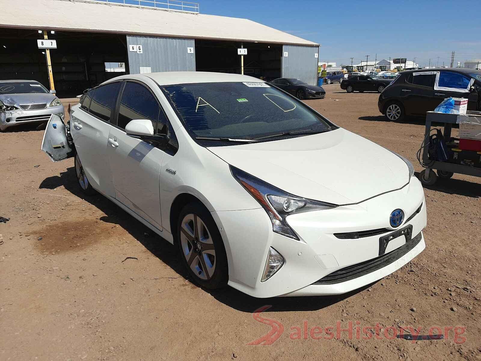 JTDKARFU8J3550647 2018 TOYOTA PRIUS