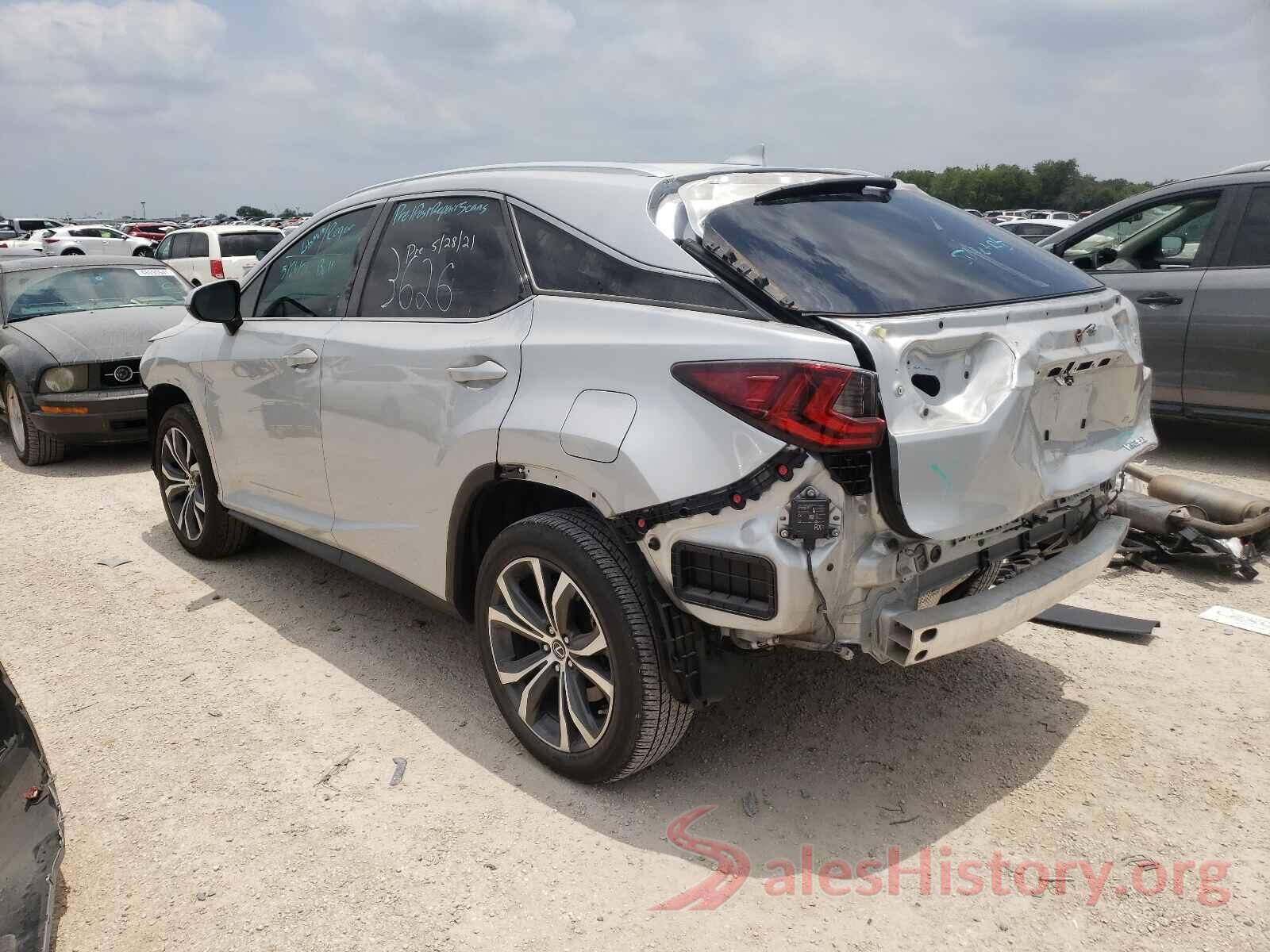 2T2ZZMCA0JC098376 2018 LEXUS RX350