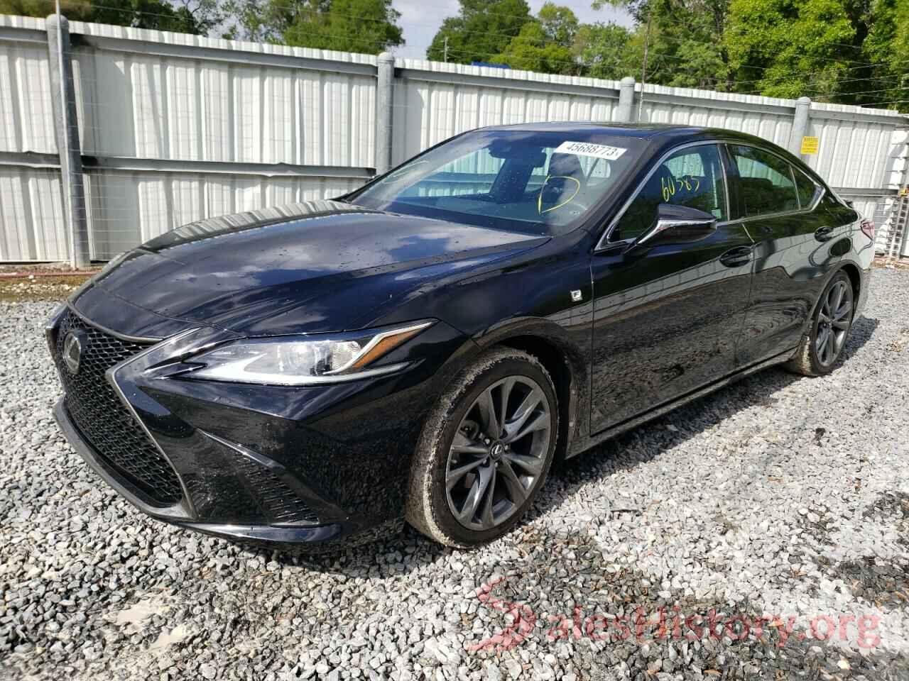 58ABZ1B11KU050707 2019 LEXUS ES350