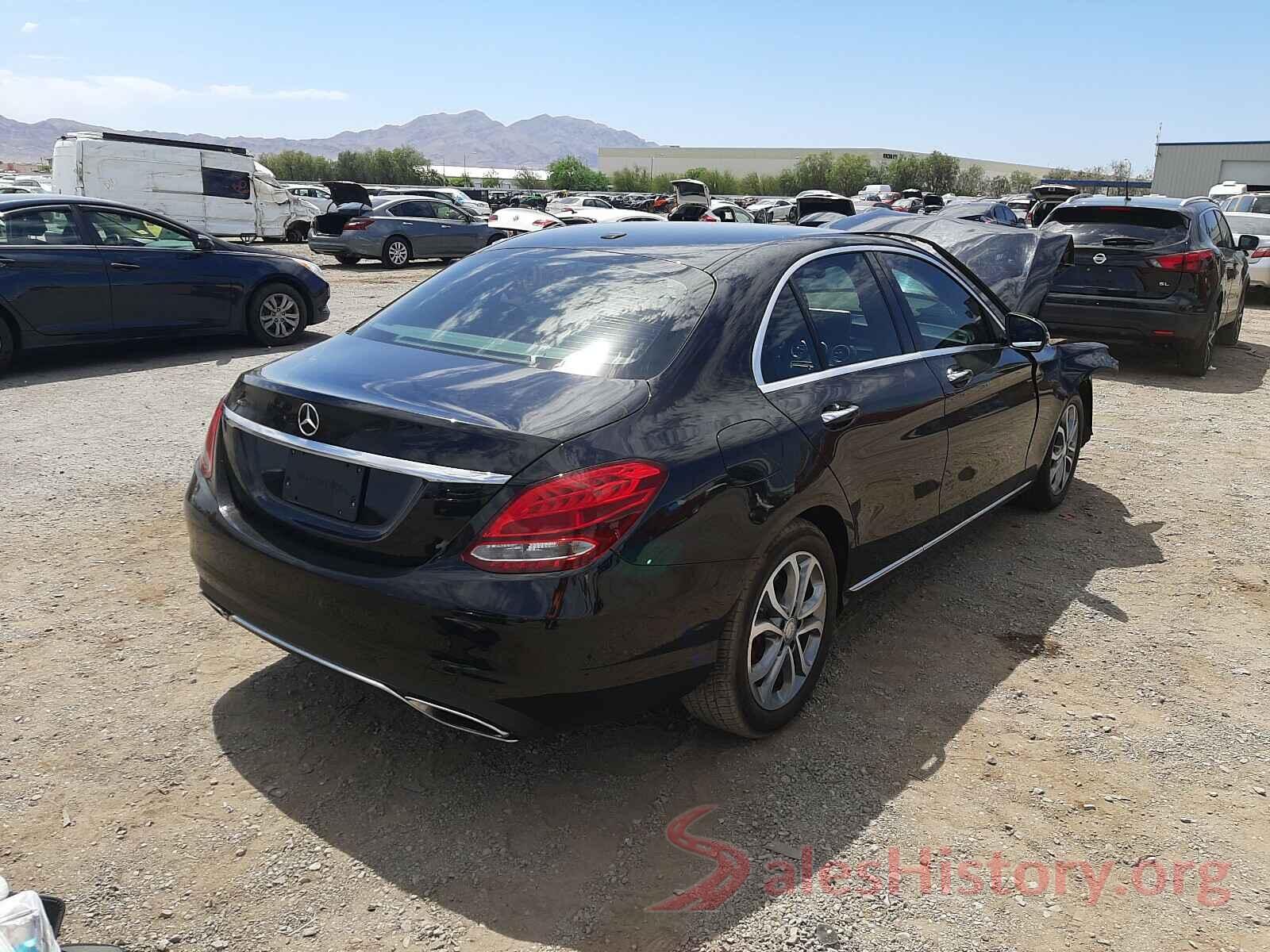 55SWF4JB2GU172864 2016 MERCEDES-BENZ C CLASS