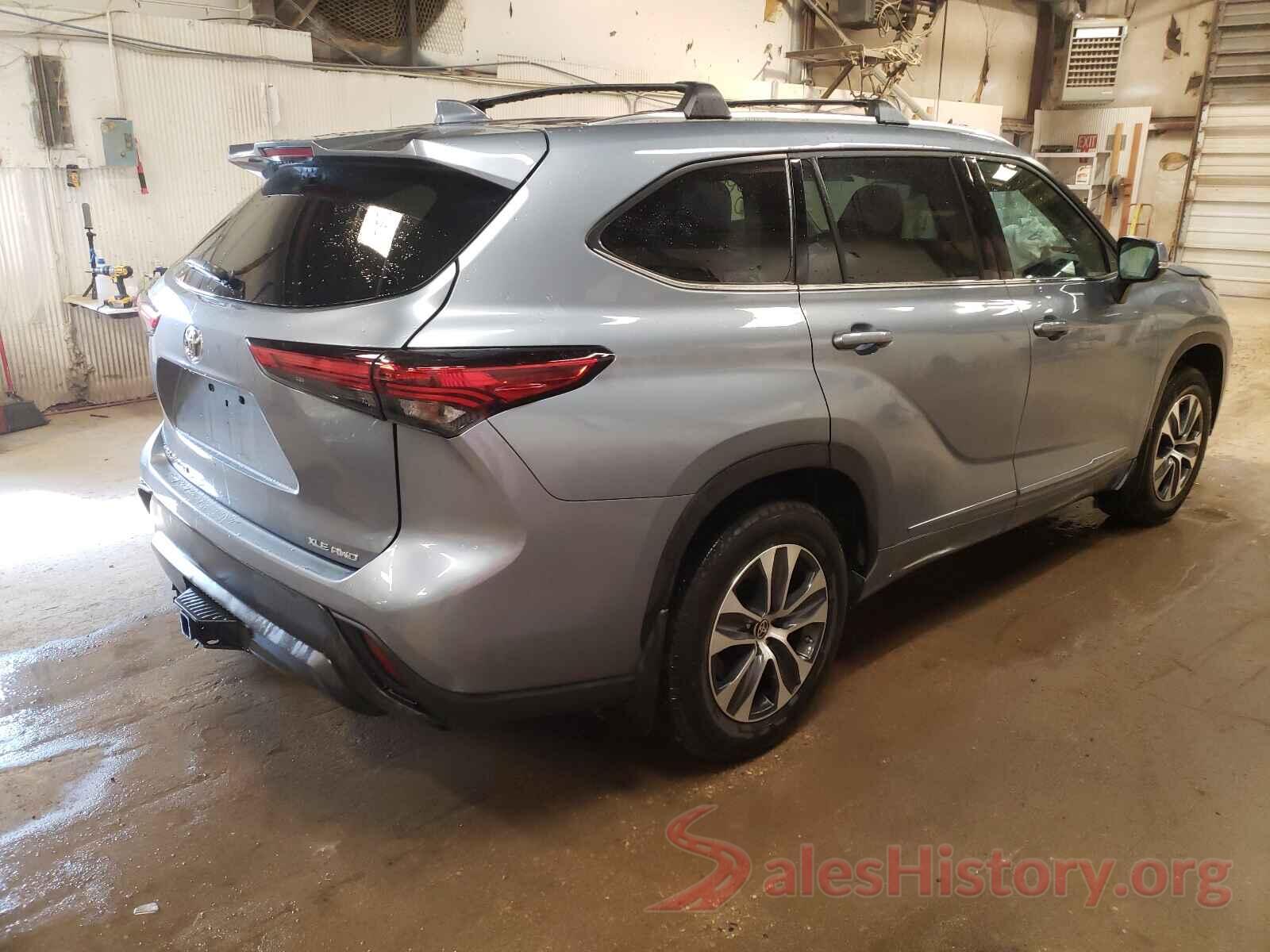 5TDHZRBH7MS064376 2021 TOYOTA HIGHLANDER