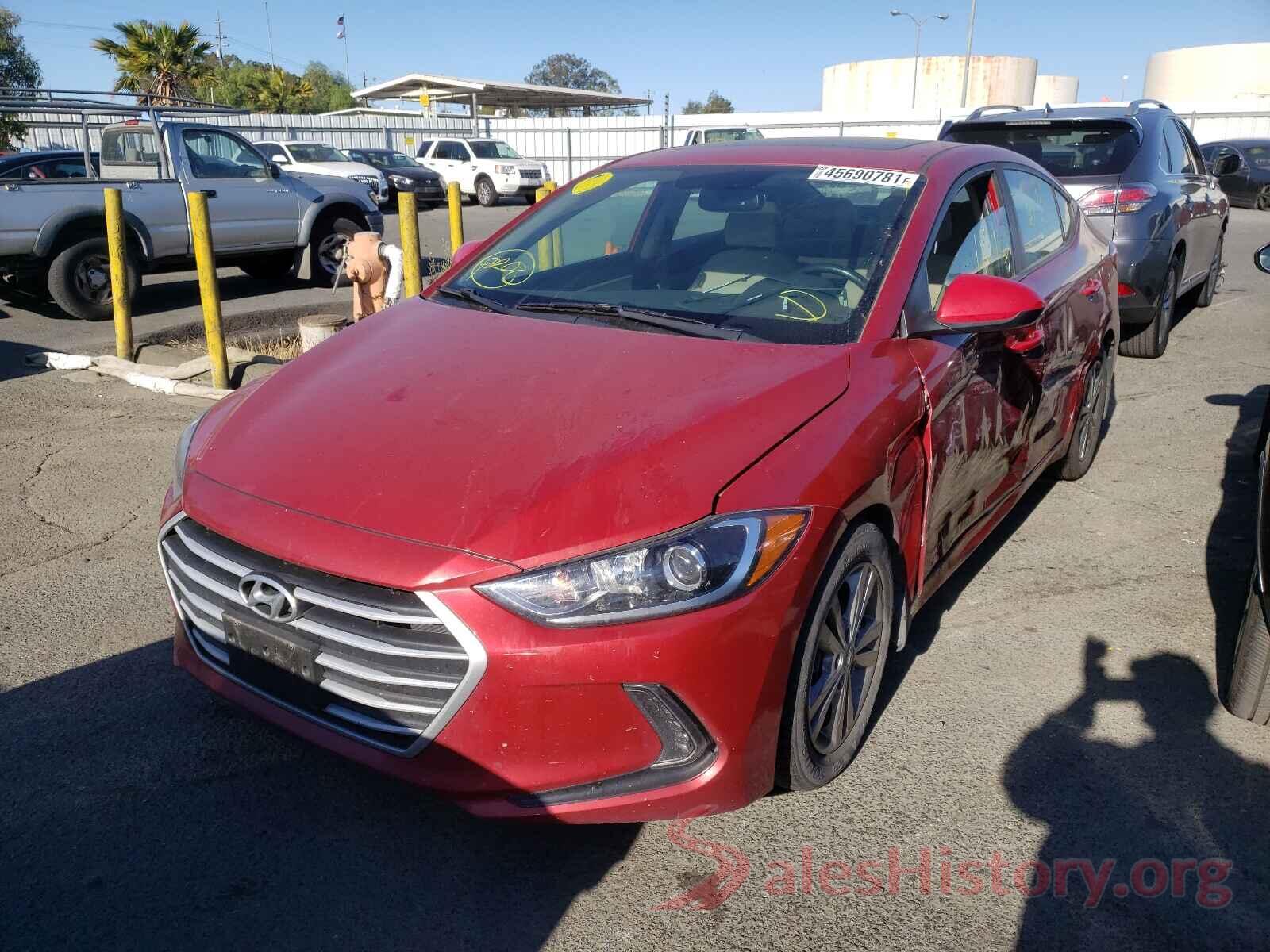 KMHD84LF9HU371787 2017 HYUNDAI ELANTRA