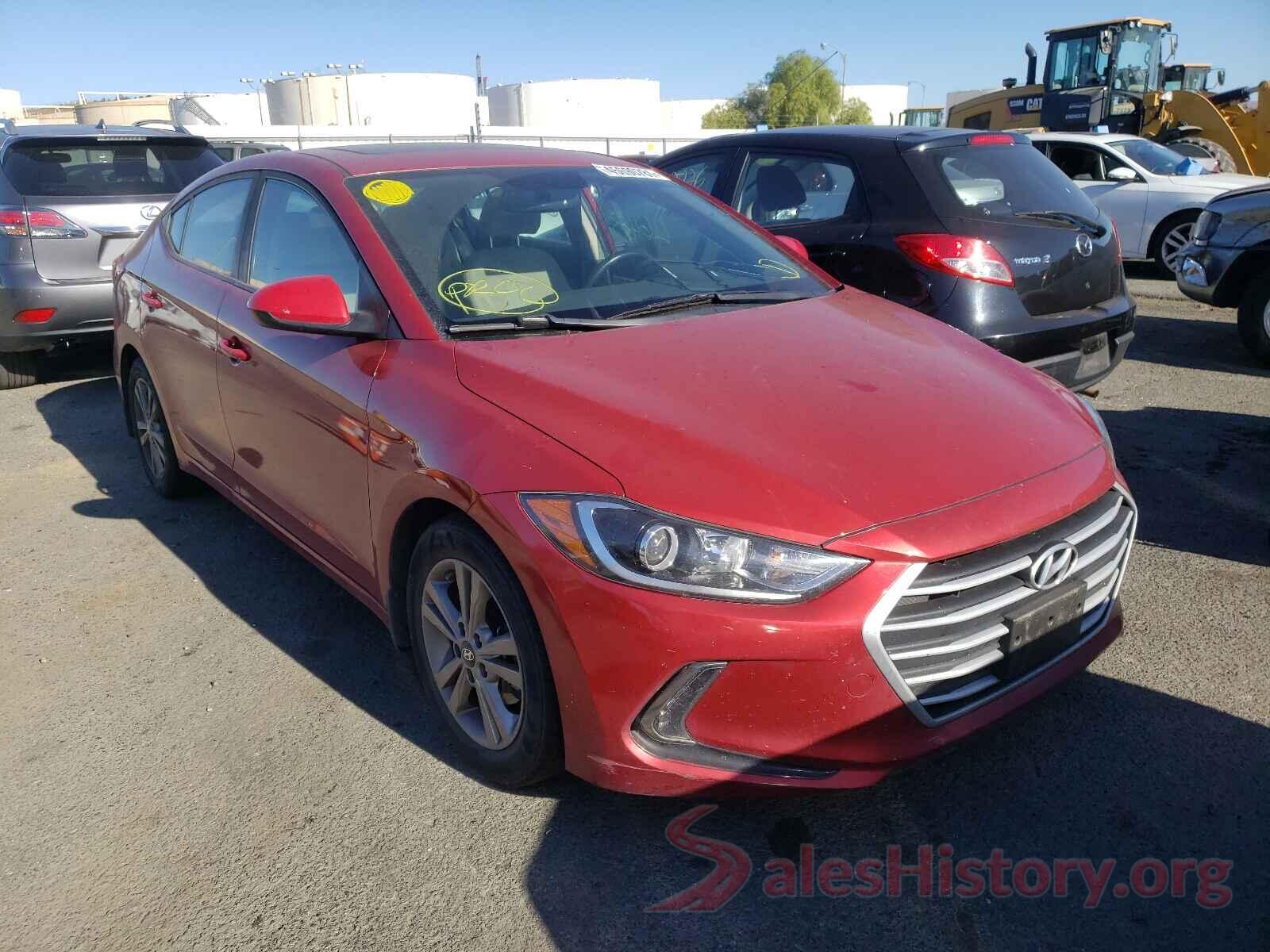 KMHD84LF9HU371787 2017 HYUNDAI ELANTRA