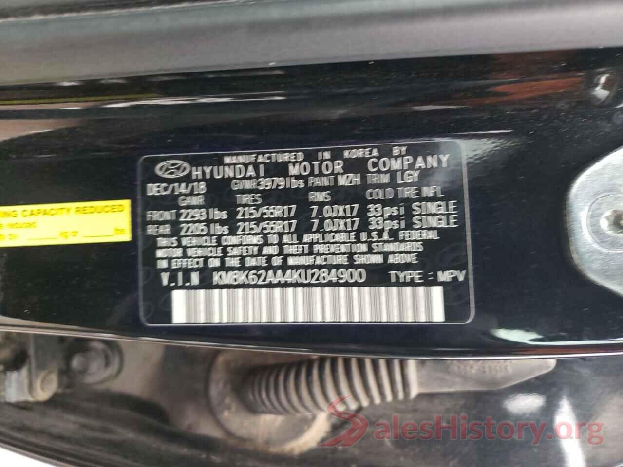 KM8K62AA4KU284900 2019 HYUNDAI KONA