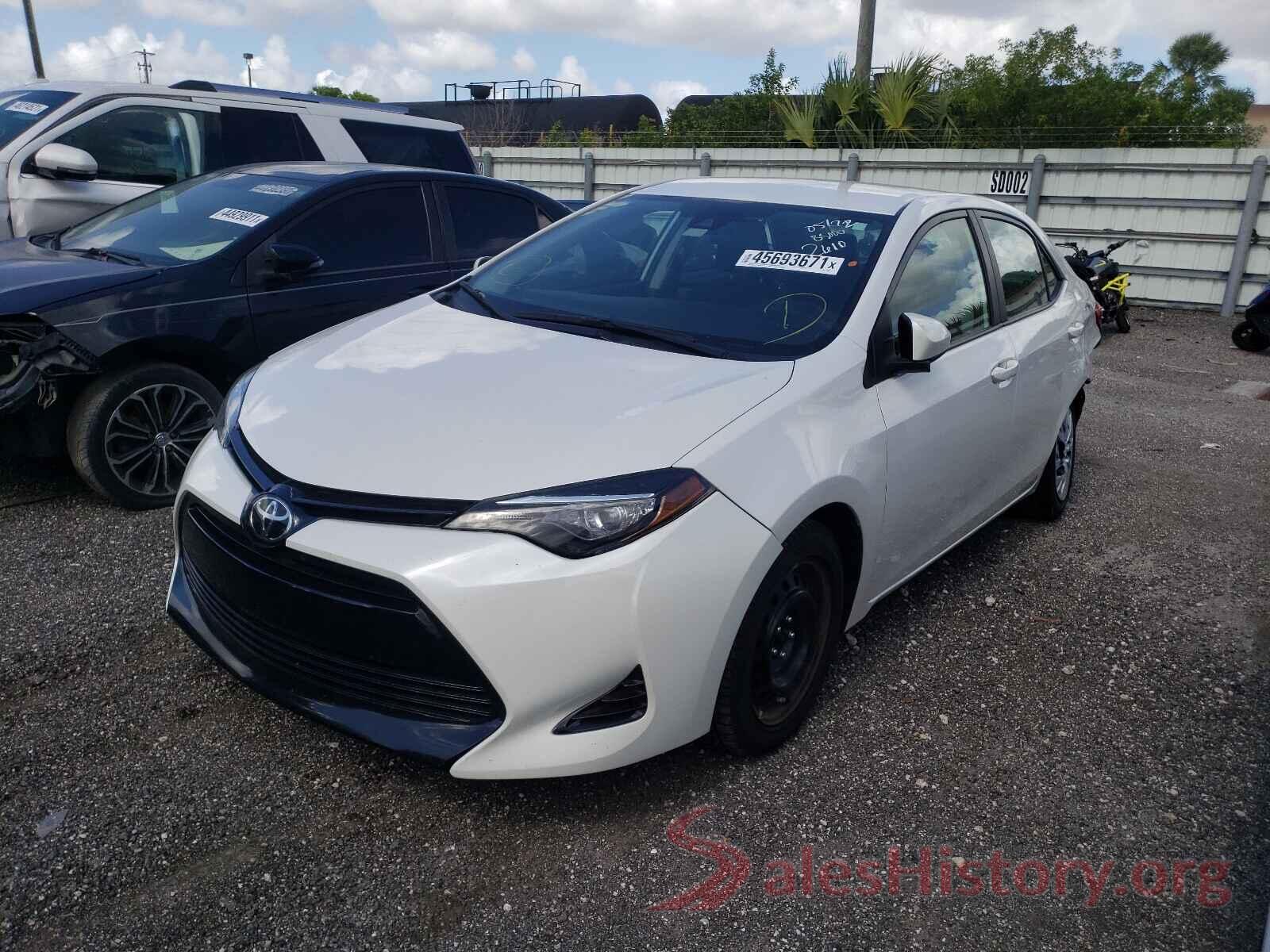 5YFBURHE4JP772610 2018 TOYOTA COROLLA