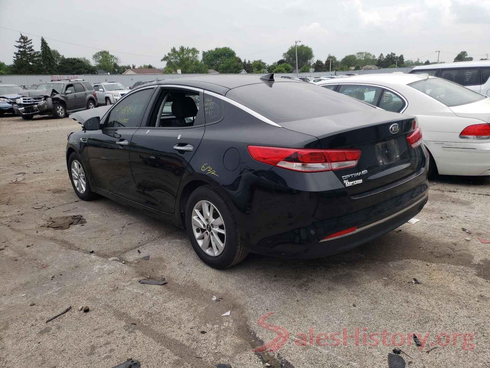 5XXGT4L33GG049334 2016 KIA OPTIMA