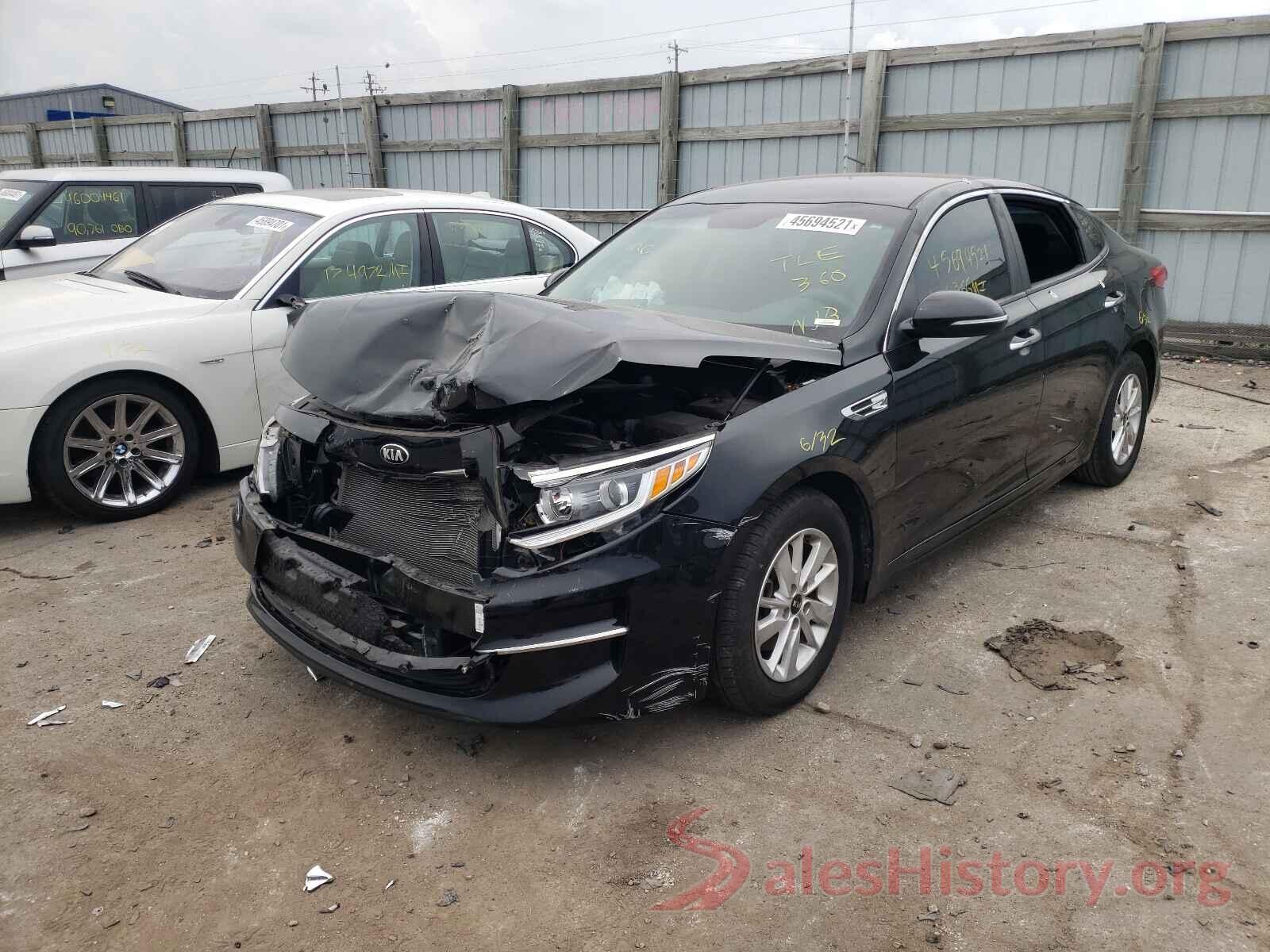 5XXGT4L33GG049334 2016 KIA OPTIMA