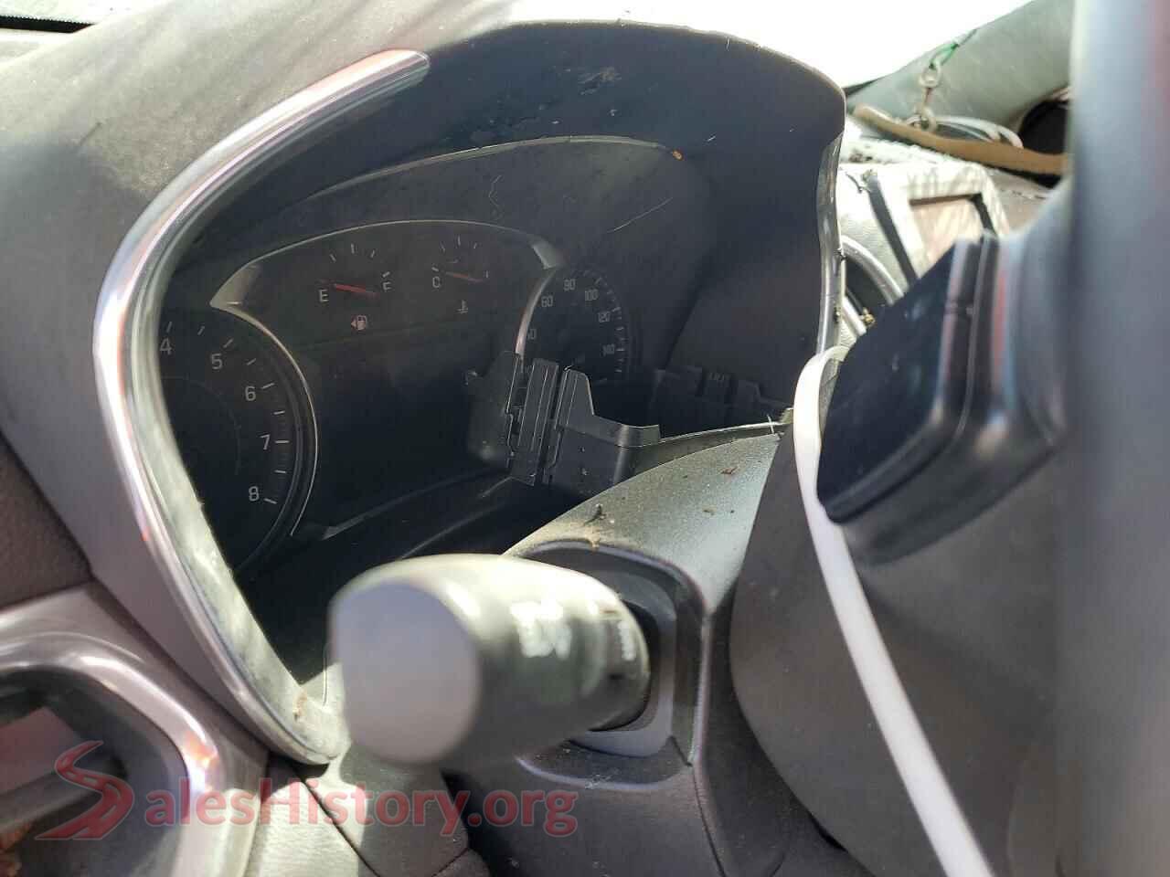 2020 CHEVROLET EQUINOX VIN 2GNAXUEV3L6249522, interior center console
