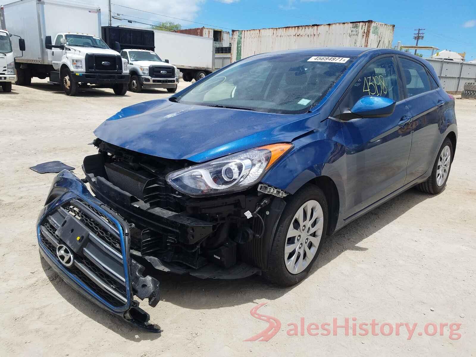 KMHD35LH5GU318184 2016 HYUNDAI ELANTRA