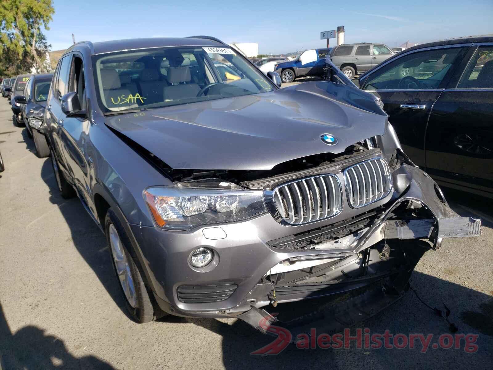 5UXWX9C52G0D83551 2016 BMW X3