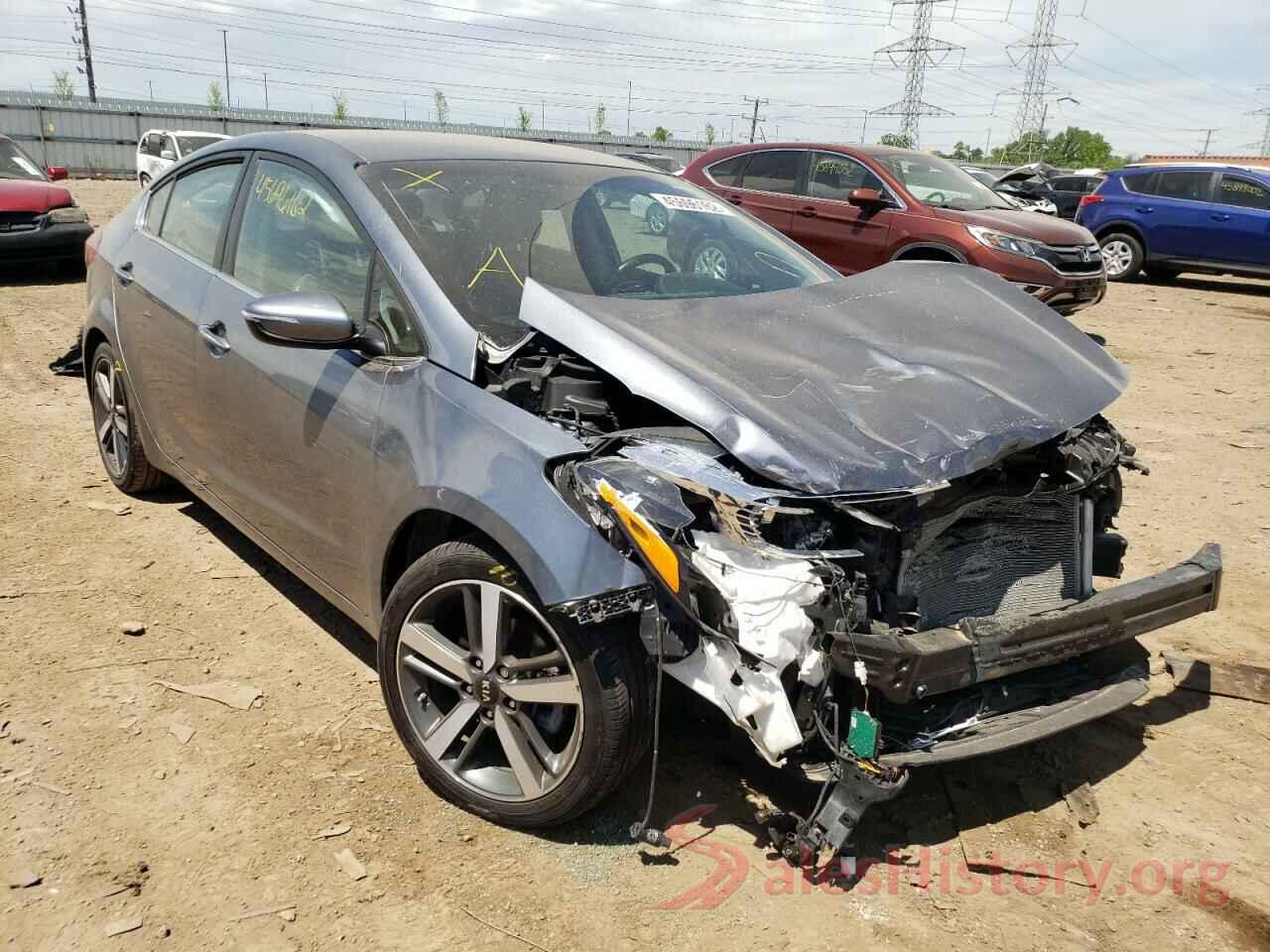 3KPFL4A80HE040594 2017 KIA FORTE