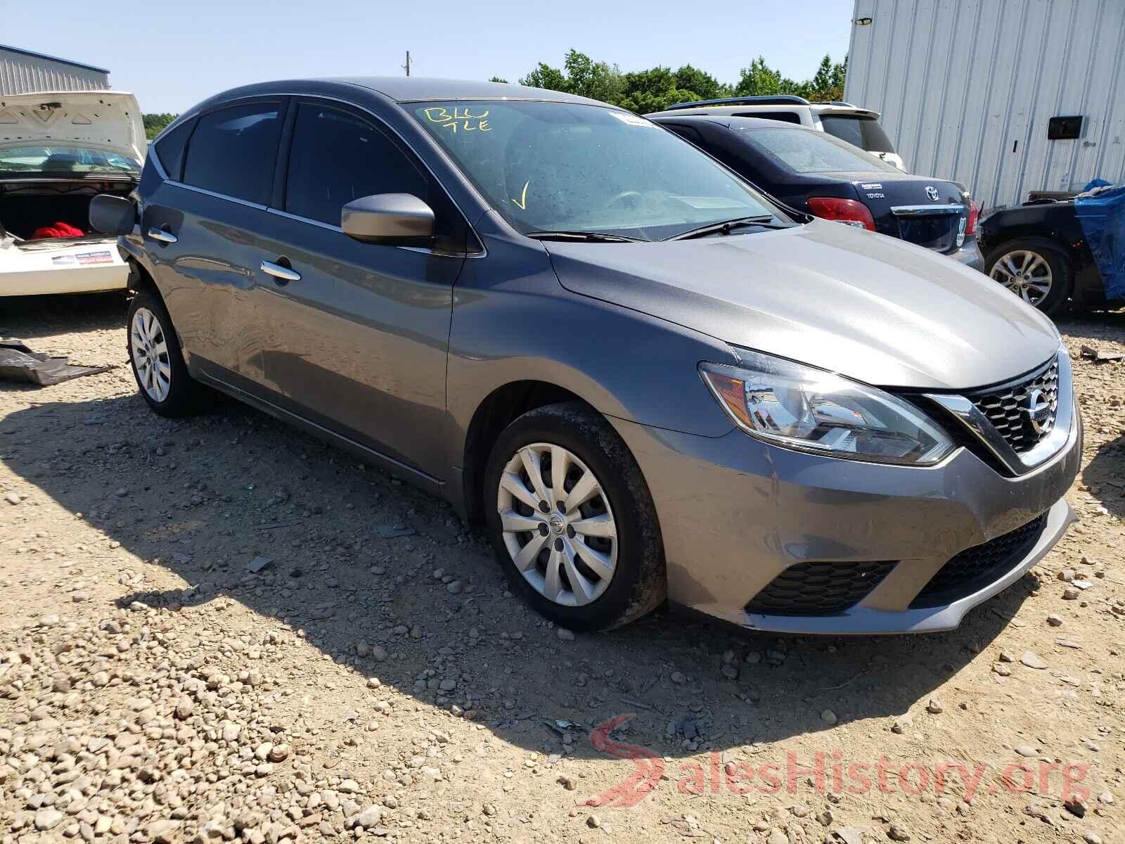 3N1AB7AP8KY363337 2019 NISSAN SENTRA