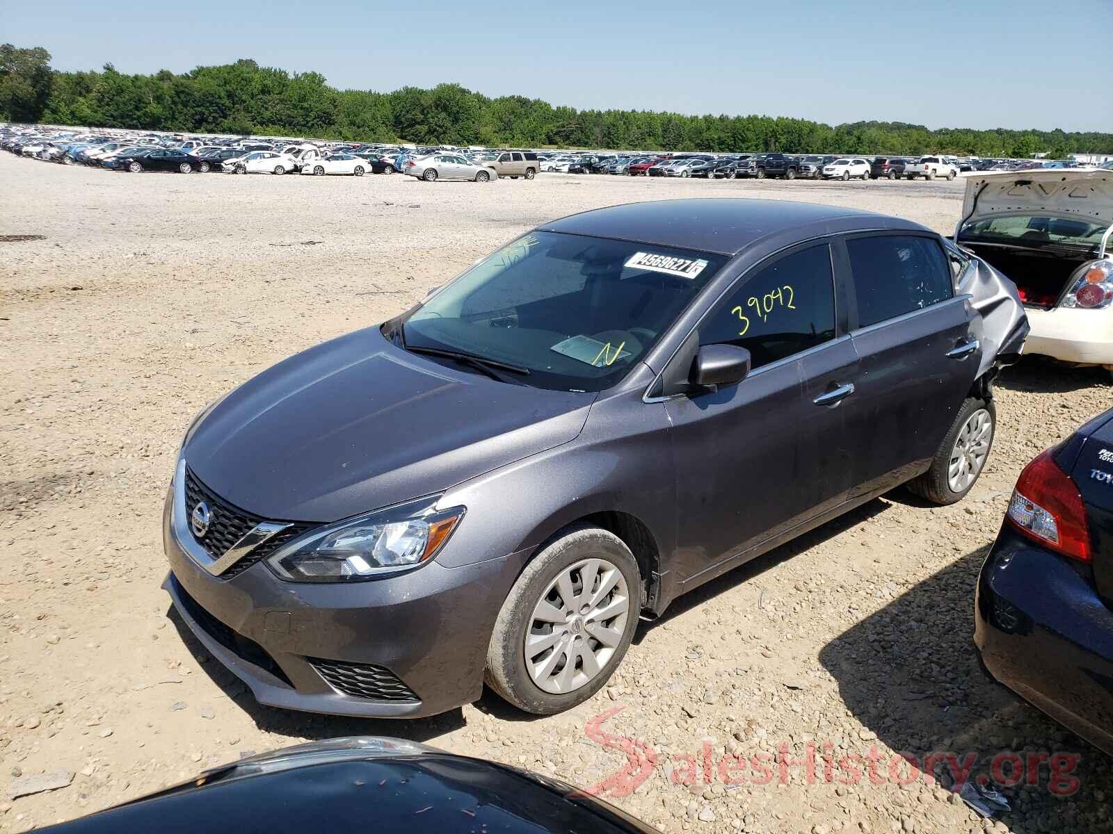 3N1AB7AP8KY363337 2019 NISSAN SENTRA