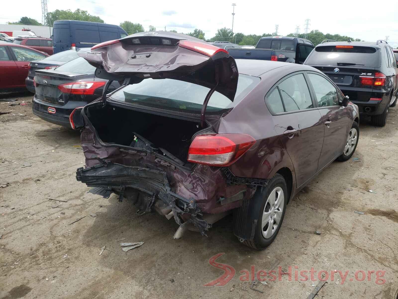 3KPFK4A76HE040058 2017 KIA FORTE