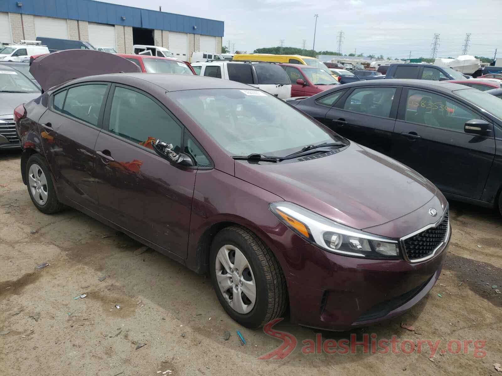 3KPFK4A76HE040058 2017 KIA FORTE