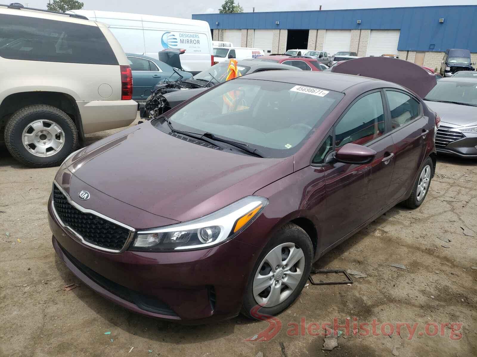 3KPFK4A76HE040058 2017 KIA FORTE